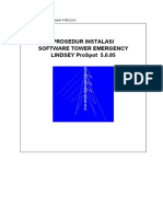 Instalasi Software LINDSEY ProSpot 5.0.85