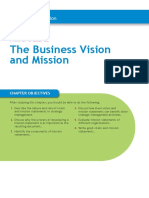 Assessment On Module 2 - Business Vision and Mission