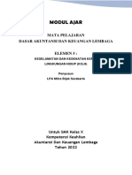 Modul 5 KESELAMATAN DAN KESEHATAN KERJA