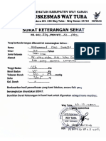 Surat Keterangan Kesehatan