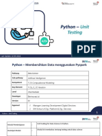 07 - Python - Unit Testing