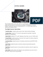 Shooting Modes Compositions