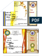Award Certificates EDITABLE