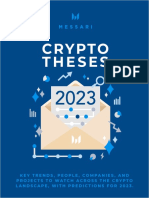 Messari Report Crypto Theses For 2023