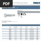 M24 Metric Thread Dimensions | PDF | Mechanical Engineering | Machines