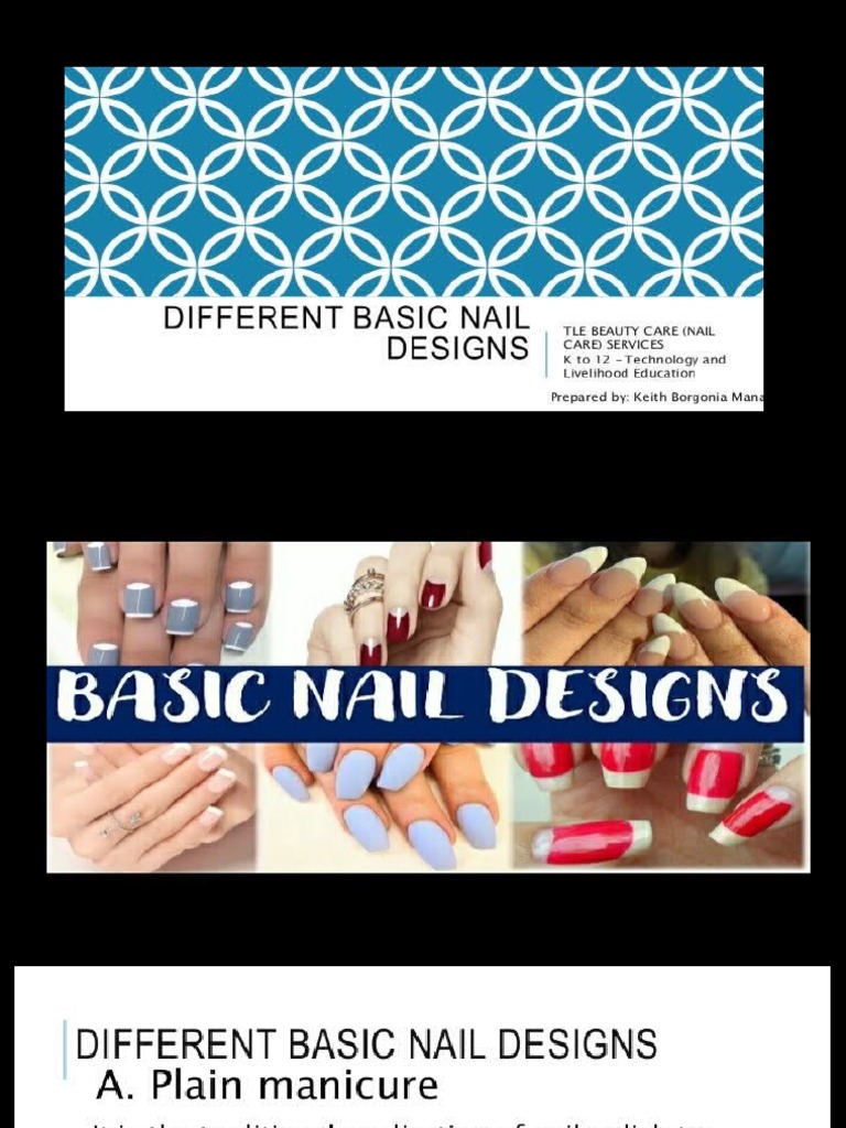 Basic Nail Designs PDF