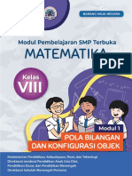 Matematika Kelas VIII Modul 1