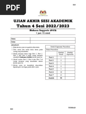 UASA BI THN 4