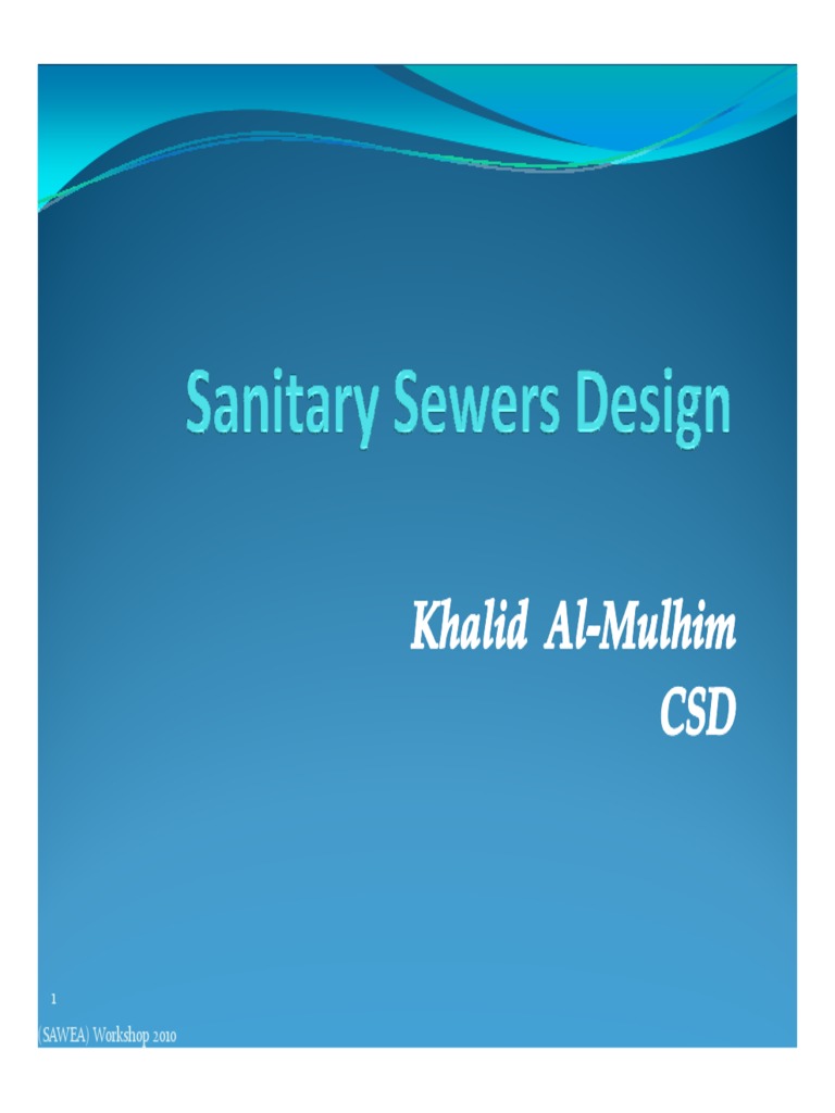 Minimum Requirements for Sanitary Sewer Systems at Saudi Aramco