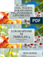 Lokakaryamini Tribulan 4