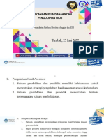 Pelaksanaan Dan Pengolahan Hasil Asesmen