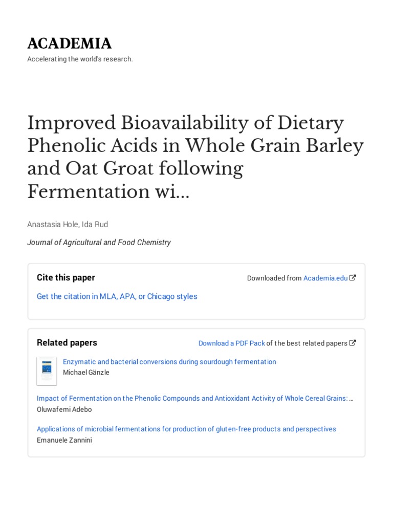 Improved Bioavailability of Dietary Phen20170208 5868 d7txjm With Cover