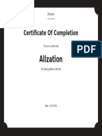 2751-New Certificate of Completion
