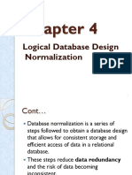 Logical Database Design
