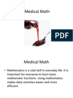 Medical Math1
