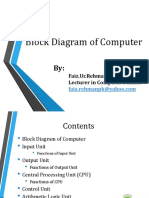 Block Diagram of Computer