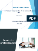 Écrits Professionnels