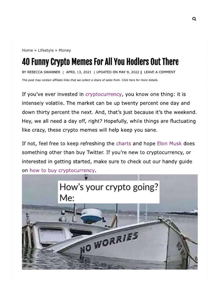 50 Crypto Memes | PDF