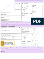 Functions and Graphs - Inequalities