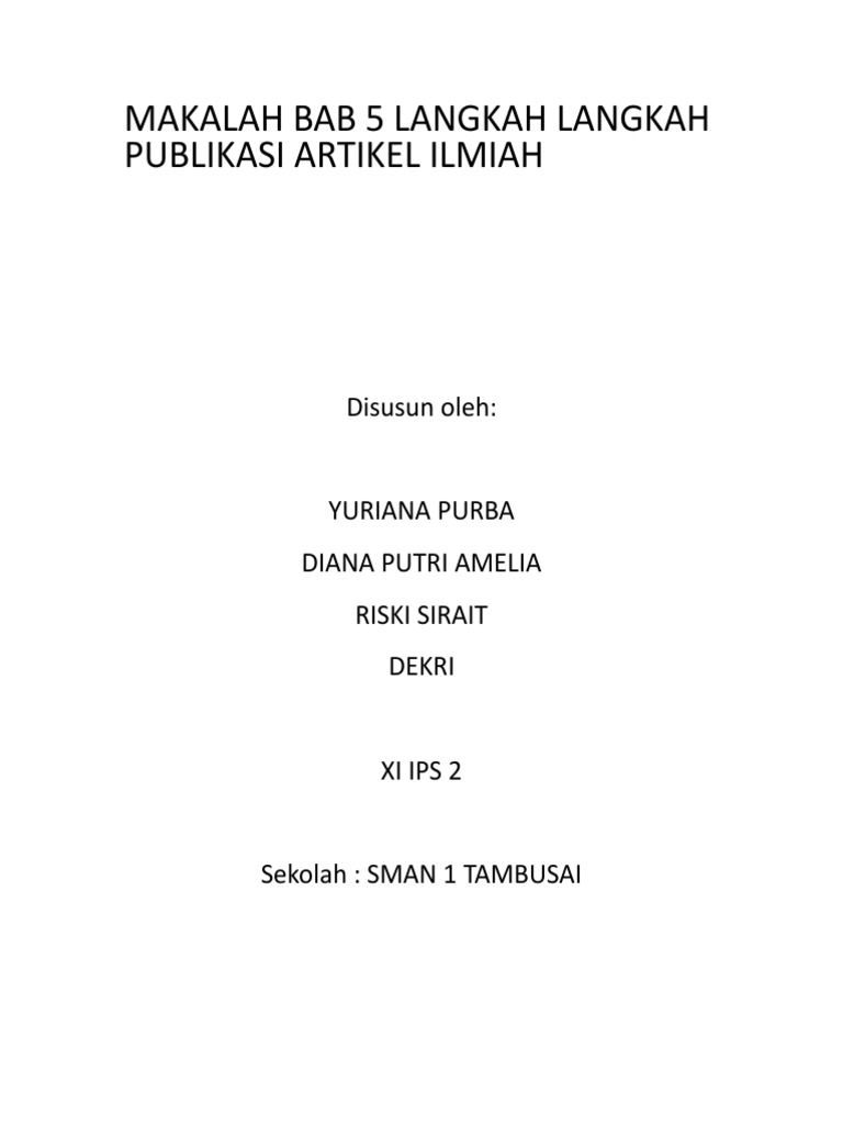Bab 5 | PDF | Karier & Perkembangan | Filsafat