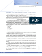 Ayuntamiento de Santander: Acuerdo Sobre La Modificación de La Relación de Puestos de Trabajo