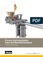 Parker Process Instrumentation Valve Manifold Solutions 4190-VMS