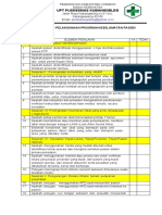 MONITORING PELAKSANAAN PROGRAM KESELAMATAN PASIEN