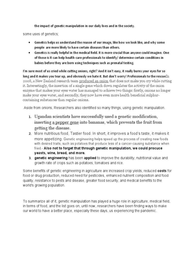 Impact of Manipulation in Our Daily Lives and in The Society