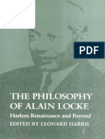 Alain Leroy Locke, Leonard Harris, Leonard Harris - The Philosophy of Alain Locke - Harlem Renaissance and Beyond-Temple University Press (1989)