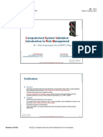 IRM 05 - Risk Assessment - The GAMP5 Way Part 02 - 0410EN