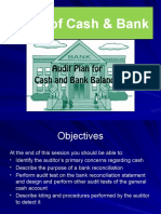 Auditing Cash and Bank