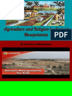 Ancient Mesopotamia Agriculture and Religion