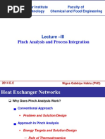 Lecture-III Basics of Pinch Analysis - 2