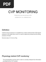 Understanding CVP Waveform Patterns | PDF