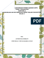 Rencana Pelaksanaan Pembelajaran (RPP) Tema 5 Ekosistem Subtema 2 Hubungan Antar Makhluk Hidup Dalam Ekosistem Kelas 5