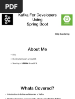 Kafka Using Spring Boot