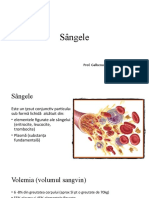 Anatomie Sângele