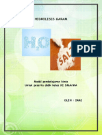 Hidrolisis Garam: Modul Pembelajaran Kimia Untuk Peserta Didik Kelas XI SMA/MA