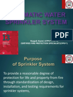 Sprinkler System Nfpa Codes