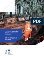 Integrating Human Factors in European Railways - Information For Workers (EN)