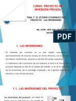 Tema 7. Las Inversiones Del Proyecto