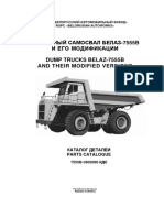 Belaz Dumper 7555B Parts Catalogue