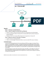 3.4.3.5 Lab - Address Resolution Protocol (ARP)