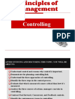 Principles of Management: Controlling