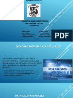 Introduction To Data Analytics