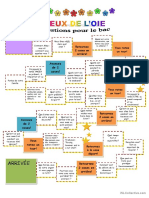 Jeux de L'oie - Questions D'oral Pour Le Leaving Cert