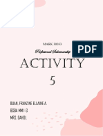Activity 5 Ps