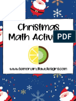 Christmas Math Activities