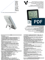 Hygrometer Instruction