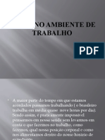 Como cuidar da saúde no ambiente de trabalho